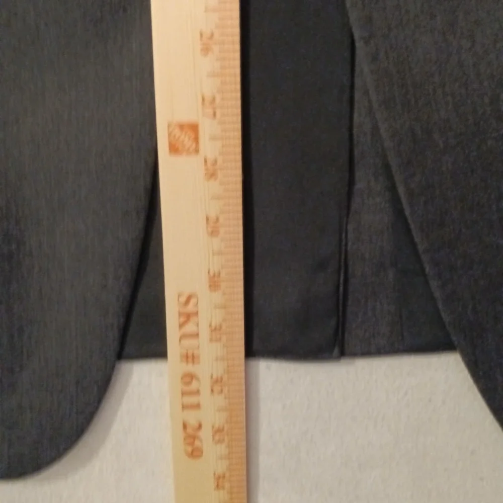 Lauren Ralph Lauren Men's Dark Gray Suit Jacket Blazer 100% Wool‎ – Size 44R